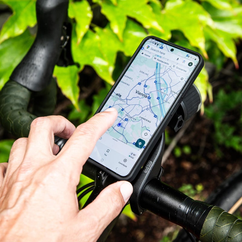SP CONNECT Handlebar Mount - Smartphone Mounting for Bicycles and Road Bikes Compatible Phone Case and GoPro Action Camera - Image 2